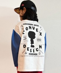CONVEX（コンベックス）の「ｼﾙｴｯﾄ/ﾛﾝｸﾞﾜｲﾄﾞﾎﾟｹｯﾄTｼｬﾂ（Tシャツ/カットソー）」