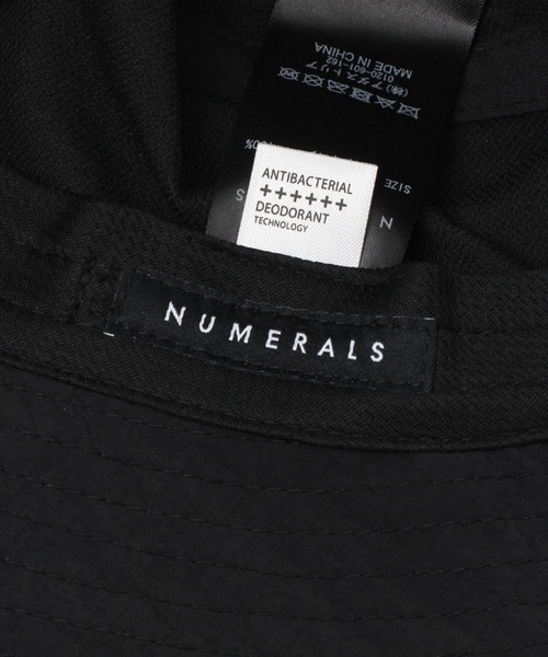 NUMERALS（ヌメラルズ）の「[NUMERALS]撥水バケットハット（ハット・メンズ・チャコール/ボルドー/ブラック/ライトベージュ・FREE）」の21枚目の写真