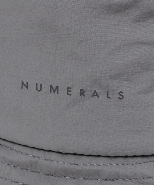 NUMERALS（ヌメラルズ）の「[NUMERALS]撥水バケットハット（ハット・メンズ・チャコール/ボルドー/ブラック/ライトベージュ・FREE）」の22枚目の写真