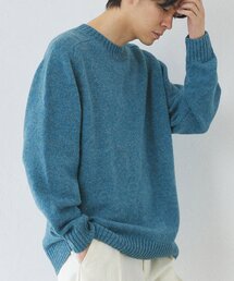 417 EDIFICE | Shaggy Dog / シャギードッグ クルーネックセーター(ニット/セーター)