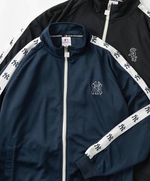 MLB（メジャーリーグベースボール）の「【MAJOR LEAGUE BASEBALL/メジャーリーグベースボール】ホワイトソックス＆ヤンキース＆アスレチックス＆パドレス ワンポイントロゴ刺繍 サイドラインデザイン トラックジャケット/ジャージ/ビッグシルエット（ジャージ）」