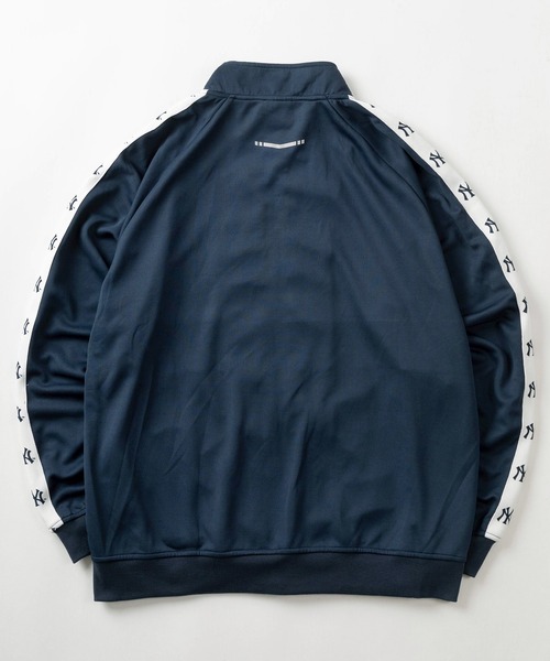 MLB（メジャーリーグベースボール）の「【MAJOR LEAGUE BASEBALL/メジャーリーグベースボール】ホワイトソックス＆ヤンキース＆アスレチックス＆パドレス ワンポイントロゴ刺繍 サイドラインデザイン トラックジャケット/ジャージ/ビッグシルエット（ジャージ・メンズ・ダークブラウン/ブラック/グリーン/ネイビー・XL/M/L）」の6枚目の写真