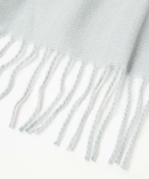 BAYFLOW（ベイフロー）の「コウミツドカラーストール（ストール/ショール・レディース・ホワイト/イエロー/ブルー/グレー系/ピンク/オレンジ/オフホワイト/ライトベージュ・FREE）」の11枚目の写真