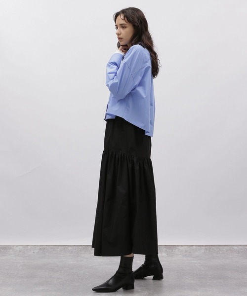 LAKOLE（ラコレ）の「メロウタートルインナー / 961223（Tシャツ/カットソー・レディース・スカイブルー/ブラック/グリーン/サンドグレー/ナチュラル・SMALL/MEDIUM）」の9枚目の写真