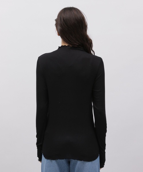 LAKOLE（ラコレ）の「メロウタートルインナー / 961223（Tシャツ/カットソー・レディース・スカイブルー/ブラック/グリーン/サンドグレー/ナチュラル・SMALL/MEDIUM）」の18枚目の写真