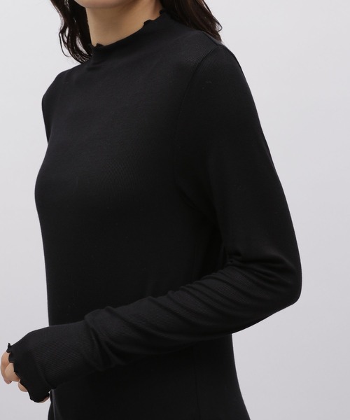 LAKOLE（ラコレ）の「メロウタートルインナー / 961223（Tシャツ/カットソー・レディース・スカイブルー/ブラック/グリーン/サンドグレー/ナチュラル・SMALL/MEDIUM）」の21枚目の写真