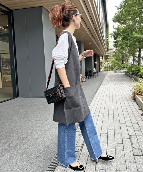 Spick & Span（スピックアンドスパン）の「PerfectenoughロゴロンT（Tシャツ/カットソー・レディース・ホワイト・FREE）」の6枚目の写真