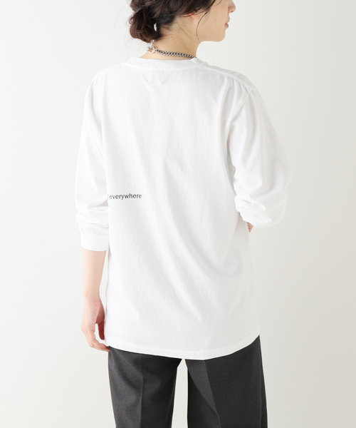 Spick & Span（スピックアンドスパン）の「PerfectenoughロゴロンT（Tシャツ/カットソー・レディース・ホワイト・FREE）」の16枚目の写真