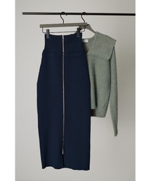 RIM.ARK | High waist 2way knit SK(スカート)