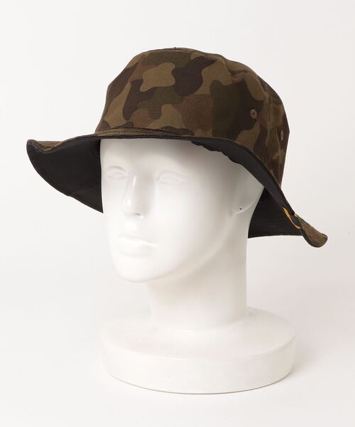 schott（ショット）の「SCHOTT/ショット ハット リバーシブル REVERSIBLE HAT SC045（ハット・メンズ・ベージュ/ブラック・FREE）」の4枚目の写真