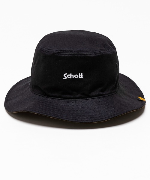 schott（ショット）の「SCHOTT/ショット ハット リバーシブル REVERSIBLE HAT SC045（ハット・メンズ・ベージュ/ブラック・FREE）」の16枚目の写真