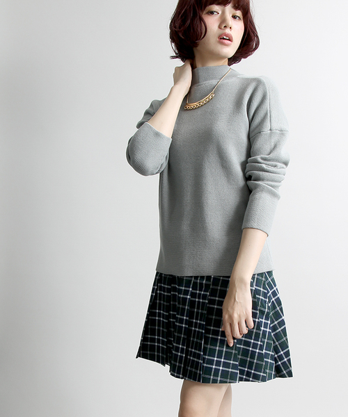 WEGO(ウィゴー)の「WEGO/チェックプリーツスカート(スカート・レディース・グリーン系その他/ブルー系その他/レッド系その他/ホワイト系その他・FREE)」の2枚目の写真