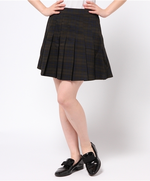WEGO(ウィゴー)の「WEGO/チェックプリーツスカート(スカート・レディース・グリーン系その他/ブルー系その他/レッド系その他/ホワイト系その他・FREE)」の9枚目の写真