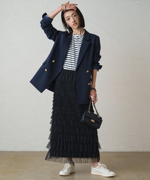 LOUNGEDRESS（ラウンジドレス）の「フリルチュールスカート（スカート