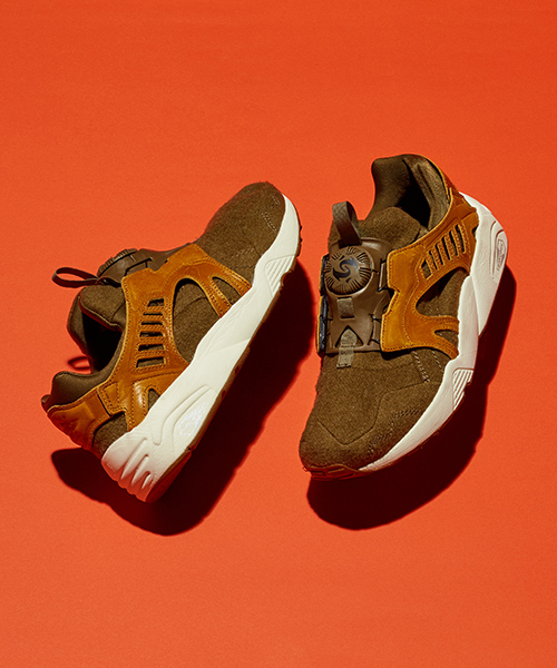 PUMA（プーマ）の「DISC BLAZE FELT (UNISEX)（スニーカー・メンズ・ブラック/グレー/ブラウン・24.0cm/27.0cm/29.0cm/23.5cm/26.5cm/22.5cm/25.5cm/23.0cm/25.0cm/26.0cm/27.5cm/31cm/30.0cm/28.0cm/28.5cm/24.5cm）」の3枚目の写真