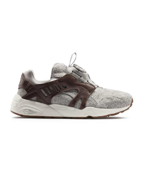 PUMA（プーマ）の「DISC BLAZE FELT (UNISEX)（スニーカー・メンズ・ブラック/グレー/ブラウン・24.0cm/27.0cm/29.0cm/23.5cm/26.5cm/22.5cm/25.5cm/23.0cm/25.0cm/26.0cm/27.5cm/31cm/30.0cm/28.0cm/28.5cm/24.5cm）」の5枚目の写真