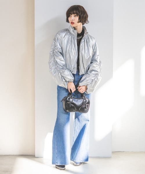 PAGEBOY(ページボーイ)の「ヴィンテージボストンバッグ(ボストンバッグ・レディース・ブラウン/ベージュ/ブラック・FREE)」の4枚目の写真