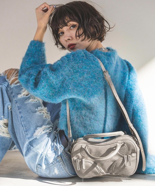 PAGEBOY(ページボーイ)の「ヴィンテージボストンバッグ(ボストンバッグ・レディース・ブラウン/ベージュ/ブラック・FREE)」の12枚目の写真