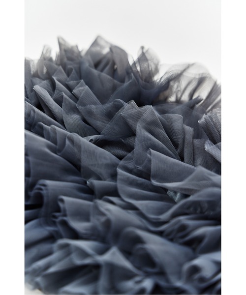 ottilie（オティーリエ）の「ottilie ボリュームフラッフィーバンドゥビスチェ（Tシャツ/カットソー・レディース・ブラック/ベージュ/グリーン・FREE）」の8枚目の写真