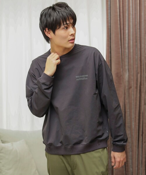 [ビームスハート] L/S__TEE タキビ ベアー ロングスリーブ Tシャツ メンズ BEAMS HEART（ビームス ハート）タキビ ベアー ポケット Tシャツ（Tシャツ・カットソー プリントTシャツ）通販｜BEAMS