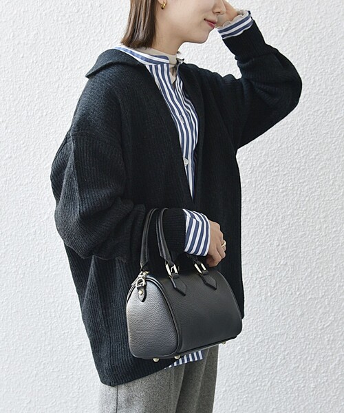 SHIPS any(シップス エニィ)の「【WEB限定】SHIPS any: AQUA カシミヤ ミックス Vネック ルーズ ニット プルオーバー(ニット/セーター・レディース・チャコールグレー/ベージュ/ライトグリーン/ラベンダー・ONE SIZE)」の17枚目の写真