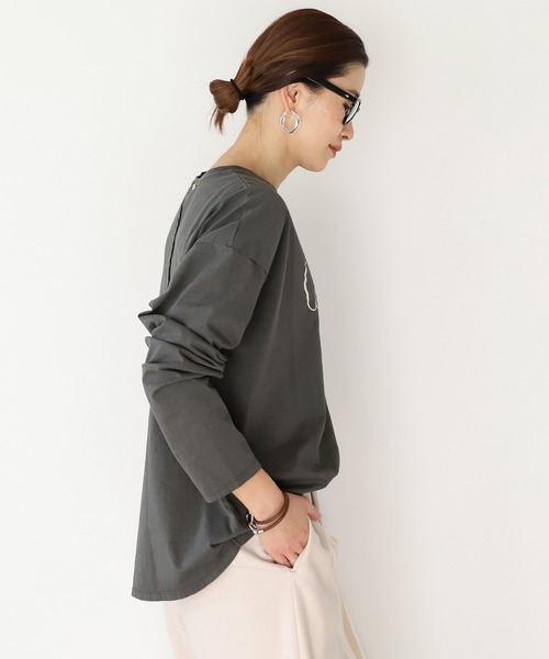 極美品 マイカ&ディール CHANTE ロゴロングスリーブTシャツ 日本製 極美品 マイカ&ディール CHANTE ロゴロングスリーブTシャツ 日本