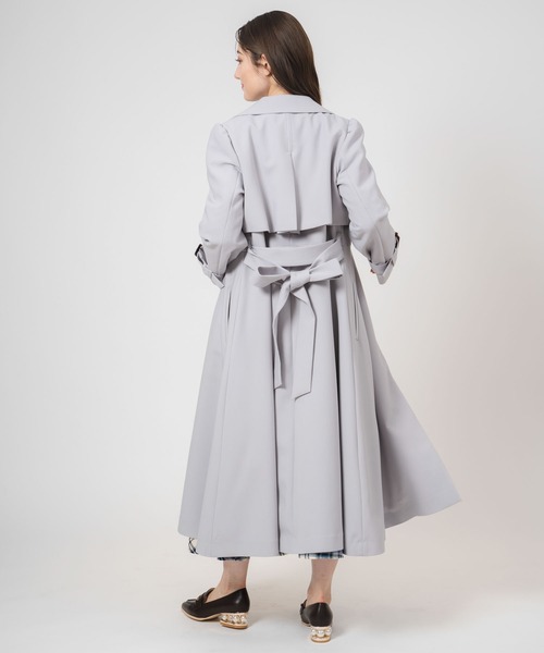 NOELA（ノエラ）の「トレンチコート（トレンチコート・レディース・サックスブルー/ベージュ・M/S）」の6枚目の写真