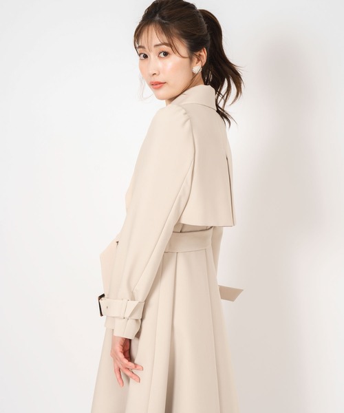 NOELA（ノエラ）の「トレンチコート（トレンチコート・レディース・サックスブルー/ベージュ・M/S）」の9枚目の写真