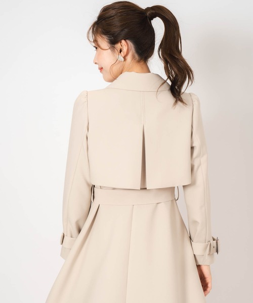 NOELA（ノエラ）の「トレンチコート（トレンチコート・レディース・サックスブルー/ベージュ・M/S）」の10枚目の写真