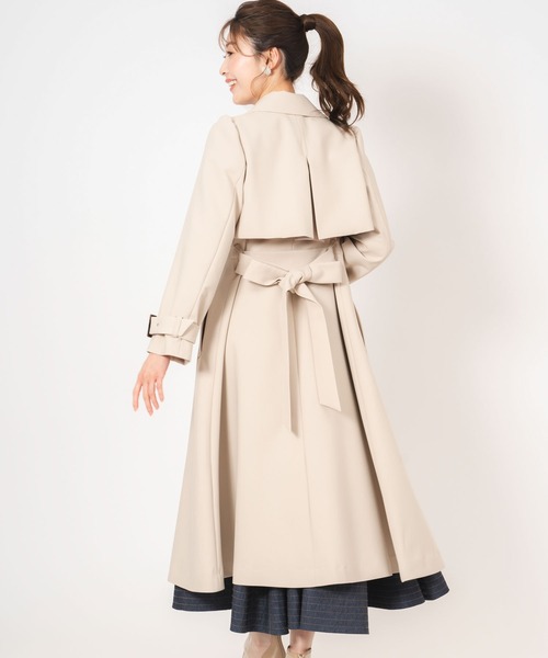 NOELA（ノエラ）の「トレンチコート（トレンチコート・レディース・サックスブルー/ベージュ・M/S）」の12枚目の写真