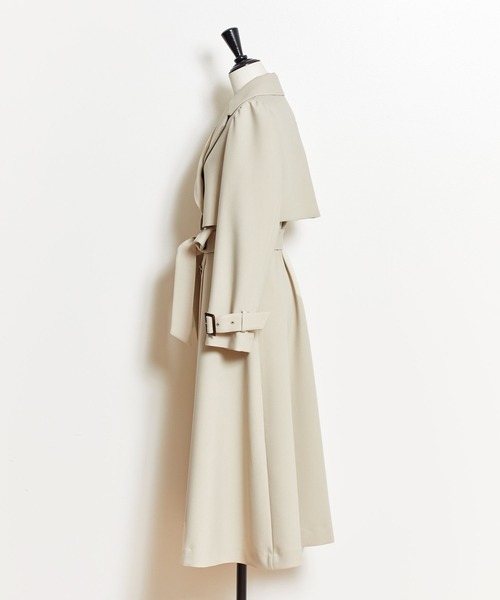 NOELA（ノエラ）の「トレンチコート（トレンチコート・レディース・サックスブルー/ベージュ・M/S）」の15枚目の写真