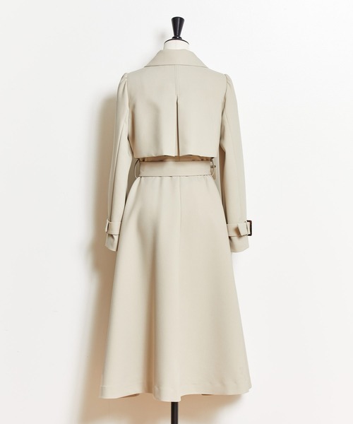 NOELA（ノエラ）の「トレンチコート（トレンチコート・レディース・サックスブルー/ベージュ・M/S）」の16枚目の写真