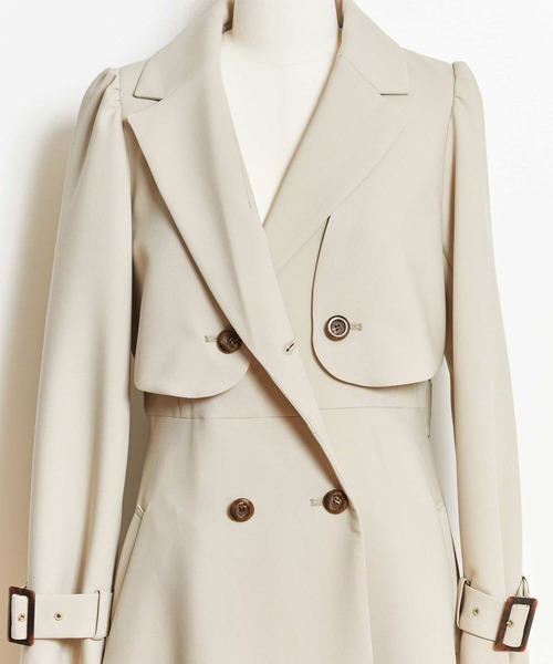 NOELA（ノエラ）の「トレンチコート（トレンチコート・レディース・サックスブルー/ベージュ・M/S）」の18枚目の写真