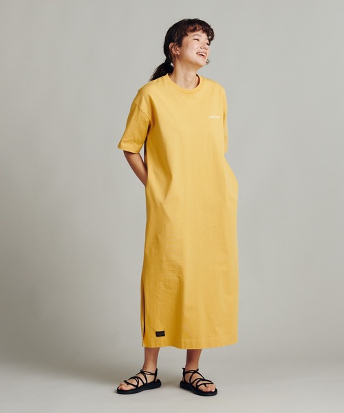 PENDLETON（ペンドルトン）の「バックプリントS/Sドレス（ワンピース・レディース・イエロー系その他/ライトベージュ/オフホワイト/ブラック系その他3/ブルー・ONESIZE）」の12枚目の写真