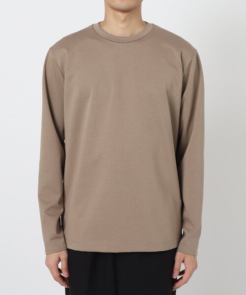 EDIFICE（エディフィス）の「40ゲージ ダブルフェイス ロングスリーブTシャツ（Tシャツ/カットソー・メンズ・ネイビー/ホワイト/キャメル・SMALL/MEDIUM/LARGE）」の21枚目の写真