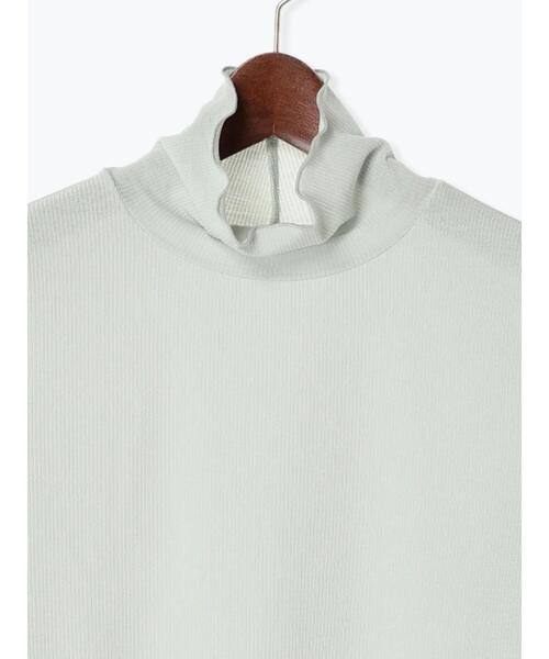 Te chichi(テチチ)の「シャーリングチュール袖切替リブトップス(Tシャツ/カットソー・レディース・ミント/ベージュ/グレー・F)」の19枚目の写真