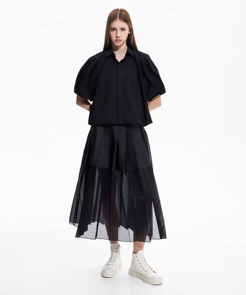 【セール】Kay ケイ ツートーンハイトップスニーカー（スニーカー）｜CHARLES & KEITH（チャールズ & キース）