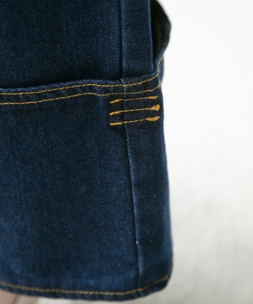 M.deux（エムドゥ）の「◎ステッチワイドデニム◎（デニムパンツ・レディース・ネイビー/ブラック・SMALL/MEDIUM）」の10枚目の写真