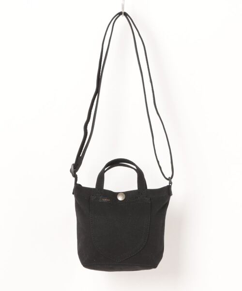 Lee(リー)の「Lee/リー ミニミニ 2Way トートバッグ(トートバッグ・レディース・ブラック×ホワイト/グレー×ホワイト/ホワイト×ブラック・ONE SIZE)」の4枚目の写真