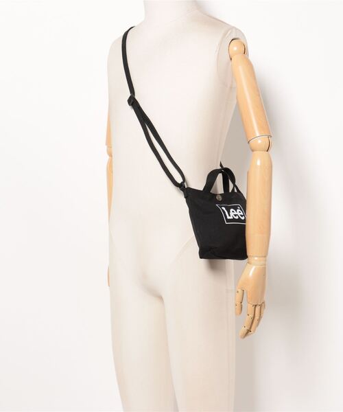 Lee(リー)の「Lee/リー ミニミニ 2Way トートバッグ(トートバッグ・レディース・ブラック×ホワイト/グレー×ホワイト/ホワイト×ブラック・ONE SIZE)」の7枚目の写真