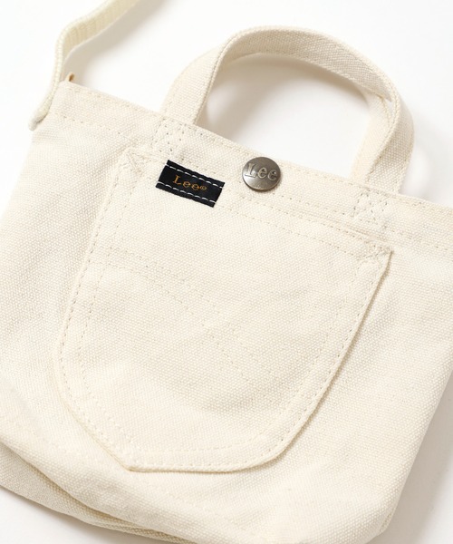 Lee(リー)の「Lee/リー ミニミニ 2Way トートバッグ(トートバッグ・レディース・ブラック×ホワイト/グレー×ホワイト/ホワイト×ブラック・ONE SIZE)」の21枚目の写真