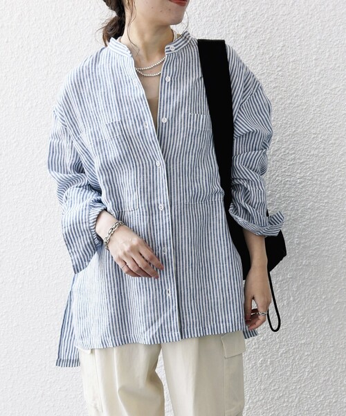 SHIPS any（シップス エニィ）の「SHIPS any:〈洗濯機可能〉リネン