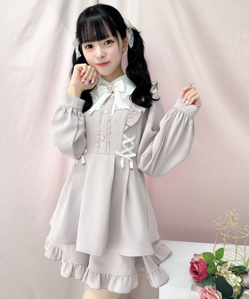 ROJITA（ロジータ）の「Wスピンドルセットアップ（セットアップ・レディース・ブルー/ピンク/ブラック・FREE）」の17枚目の写真