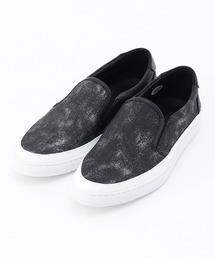 MONSIEUR NICOLE | メタリックメランジ スリップオン(スリッポン)