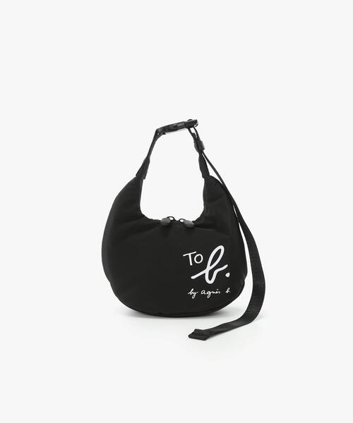 To b. by agnes b.（トゥービーバイアニエスベー）の「WV86 SAC パフィミニハンドルバッグ（ハンドバッグ・レディース・ブラック・FREE）」の8枚目の写真