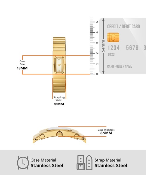 TORY BURCH(トリーバーチ)の「トリーバーチ 腕時計 レディース アナログ ステンレス TBW3045(アナログ腕時計・レディース・GOLD・FREE)」の2枚目の写真