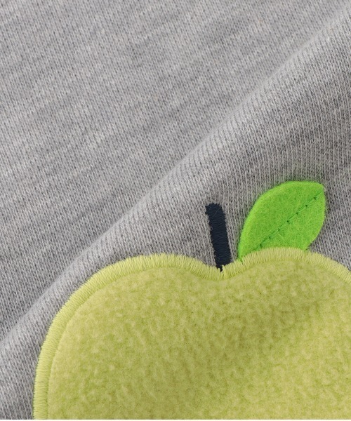 baby cheer（ベイビーチアー）の「りんごアップリケ ロングパンツ（その他パンツ・キッズ・グレー・90cm/100cm/110cm/80ｃｍ/120cm）」の9枚目の写真