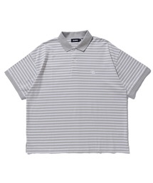 XLARGE(GNXg[W)CROWN STRIPED POLO SHIRT(|Vc)