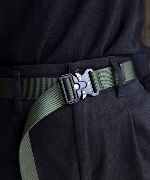 florist（フローリスト）の「【無段階調整】ミリタリータクティカルナイロンガチャベルト（ベルト・レディース・ネイビー/ベージュ/ブラウン/グリーン/ブラック・M/L）」の14枚目の写真