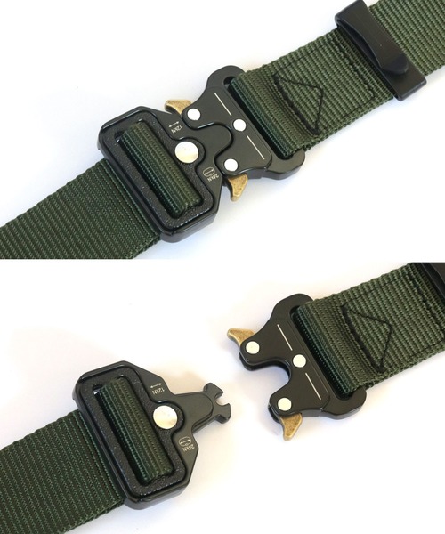 florist（フローリスト）の「【無段階調整】ミリタリータクティカルナイロンガチャベルト（ベルト・レディース・ネイビー/ベージュ/ブラウン/グリーン/ブラック・M/L）」の9枚目の写真